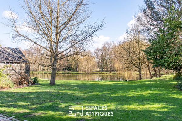 Propriété de charme au cadre bucolique