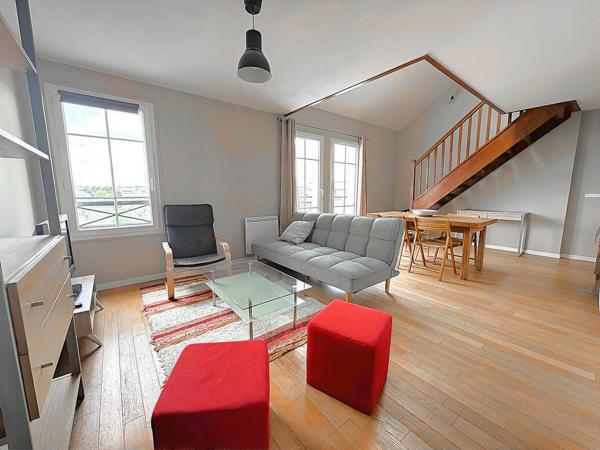 Duplex sud-est sans vis-à-vis, 15 min gare