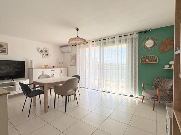CANET PLAGE : Appartement 2 pièces 50 m² avec grande Terrasse !