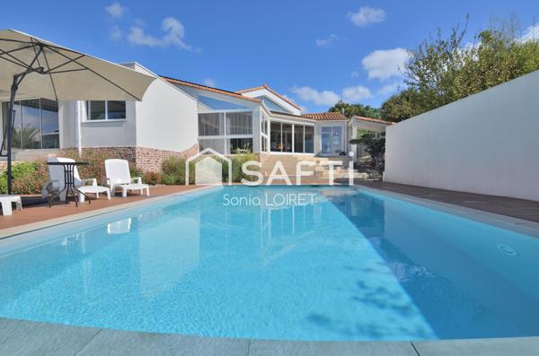 Maison d’architecte vue unique sur les marais du  Veillon