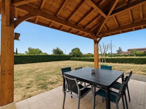 Maison de plain-pied de 100 m² avec vue sur les Pyrénées – Masseube