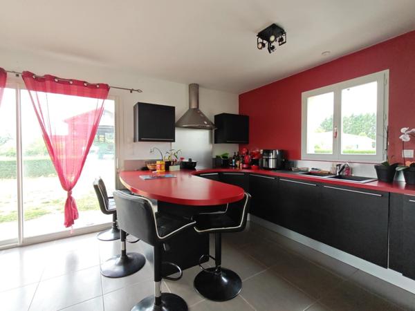 Maison de plain-pied de 100 m² avec vue sur les Pyrénées – Masseube