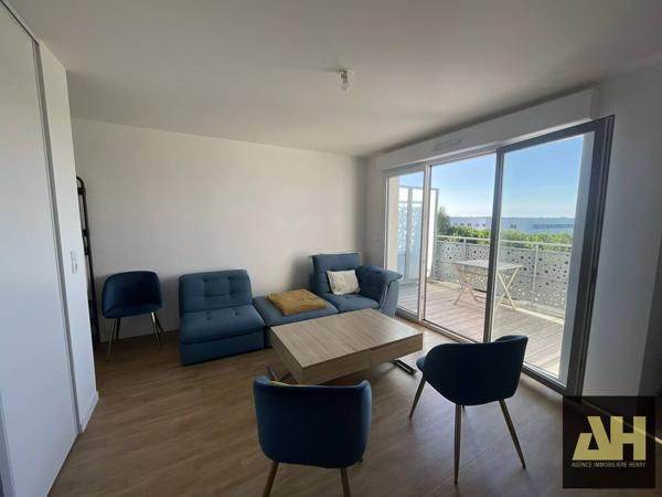 GUIPAVAS - APPARTEMENT T3 DE 58 M² - VUE MER - BALCON - PARKING ET ASCENSEUR
