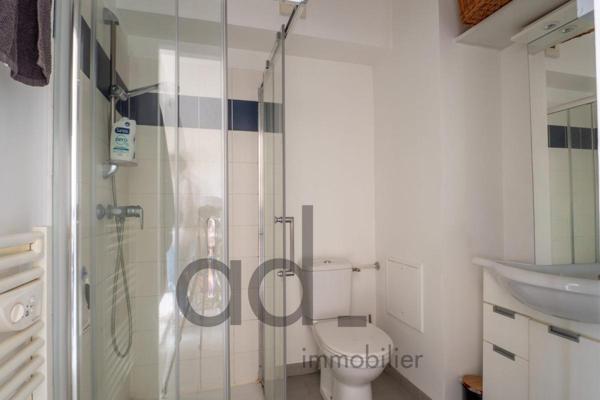 Studio lumineux en rez de jardin