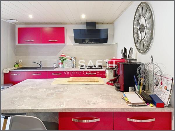 maison rénovée avec garage