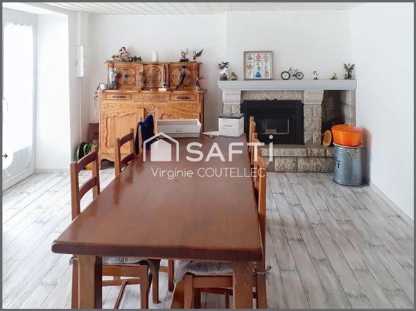 maison rénovée avec garage