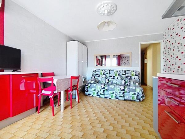 Appartementdeux pieces cap d'agde, loggia, parking, meublé équipé