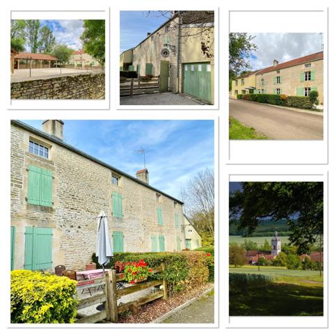 Ensemble immobilier avec gîte en activité, habitation et extérieurs d'exception