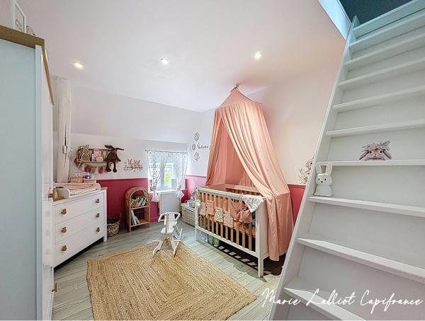 Maison à vendre 7 pièces YEVRE LA VILLE (45), Propriété en Pierres apparentes, 5 chambres, Grange, Piscinable, Grand séjour.