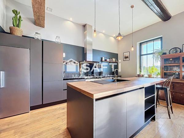 Vue imprenable,198 m², 4 chambres, Grand garage