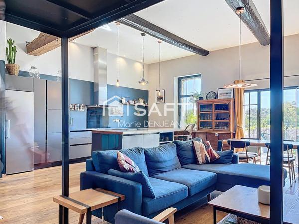 Vue imprenable,198 m², 4 chambres, Grand garage