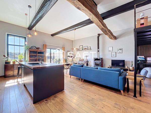 Vue imprenable,198 m², 4 chambres, Grand garage