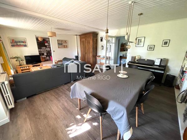Ferme en pierre rénovée 5 pièces 122m²