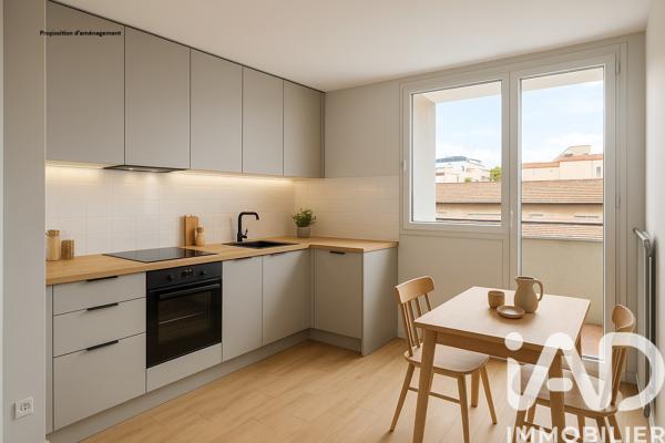 Appartement à vendre 3 pièces 72,67 m² Lyon 3