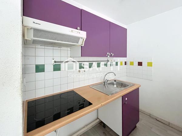 T3 avec balcon, piscine et 2 parkings
