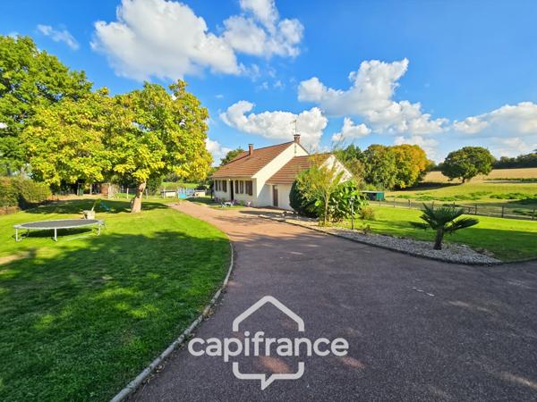 BEAULIEU-SUR-LOIRE – Maison de plain-pied 106 m² – 3 chambres – Terrain 2 711 m²