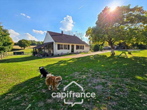 BEAULIEU-SUR-LOIRE – Maison de plain-pied 106 m² – 3 chambres – Terrain 2 711 m²