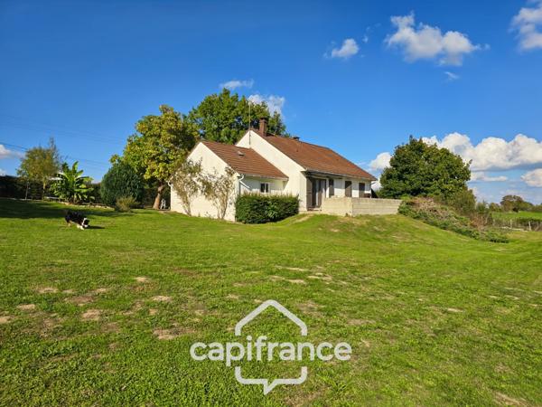 BEAULIEU-SUR-LOIRE – Maison de plain-pied 106 m² – 3 chambres – Terrain 2 711 m²