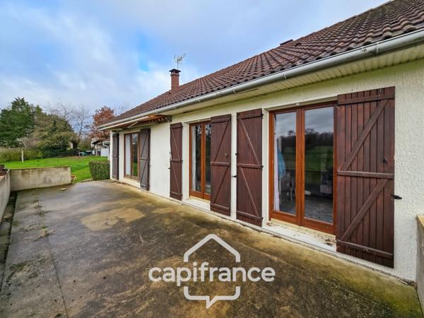 BEAULIEU-SUR-LOIRE – Maison de plain-pied 106 m² – 3 chambres – Terrain 2 711 m²