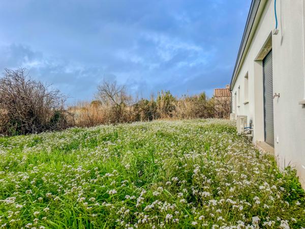 Marseillan (34340) Maison plain pied 4 pièces de 76m² sur une parcelle de 388m²