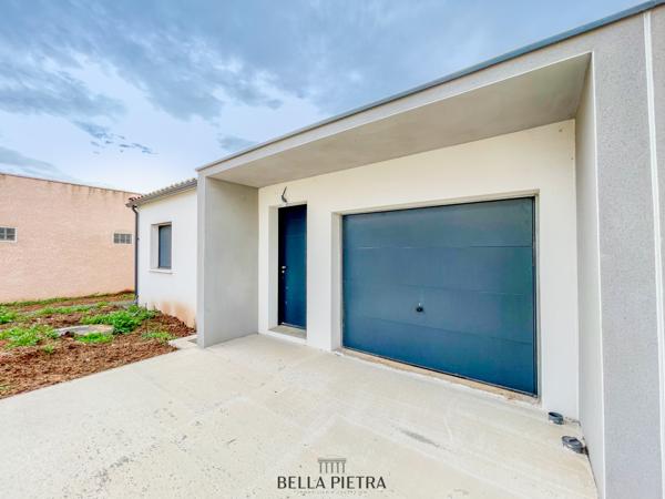 Marseillan (34340) Maison plain pied 4 pièces de 76m² sur une parcelle de 388m²