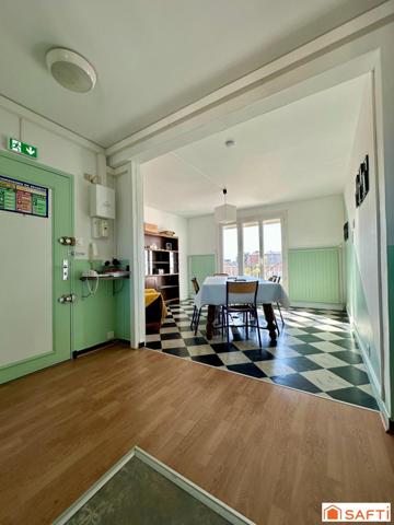 Appartement rénové avec 3 chambres