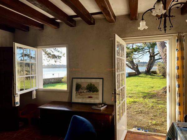 Première ligne sur le Golfe – Maison de charme à Larmor-Baden