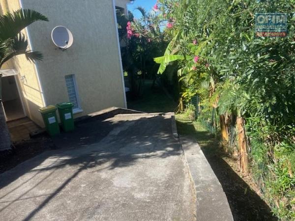 A louer jolie appartement T4 avec son jardin