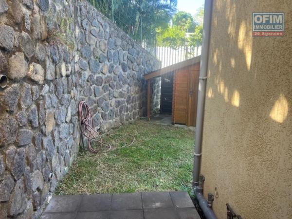 A louer jolie appartement T4 avec son jardin