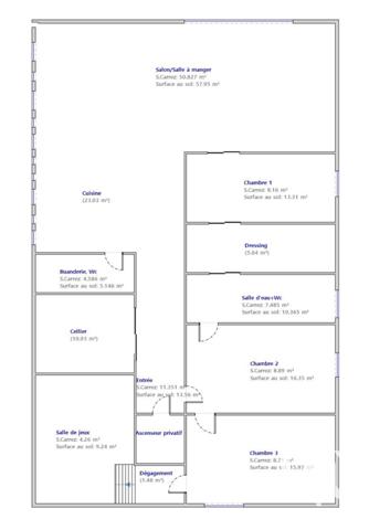 Appartement à vendre 4 pièces 133 m² Ferrette