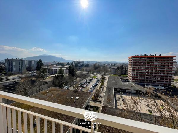 ANNECY · T4 · 8ème ÉTAGE · VUE PANORAMIQUE · BALCON · GARAGE EN OPTION