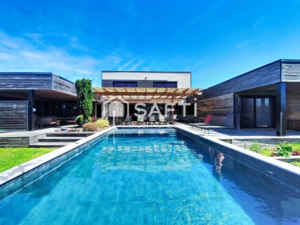 LHERM - Maison T7 de 280 m² - Piscine - 5 chambres.