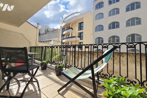 Paris 16e - Raymond Poincaré - 2 pièces avec terrasse, cave et parking (option)