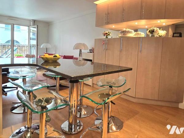 Paris 16e - Raymond Poincaré - 2 pièces avec terrasse, cave et parking (option)