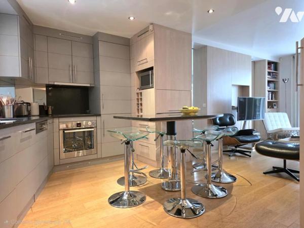 Paris 16e - Raymond Poincaré - 2 pièces avec terrasse, cave et parking (option)