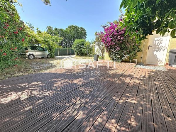 Coursan – Maison familiale 4 chambres avec piscine et suite parentale