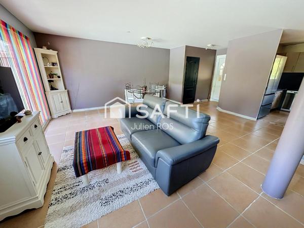 Coursan – Maison familiale 4 chambres avec piscine et suite parentale