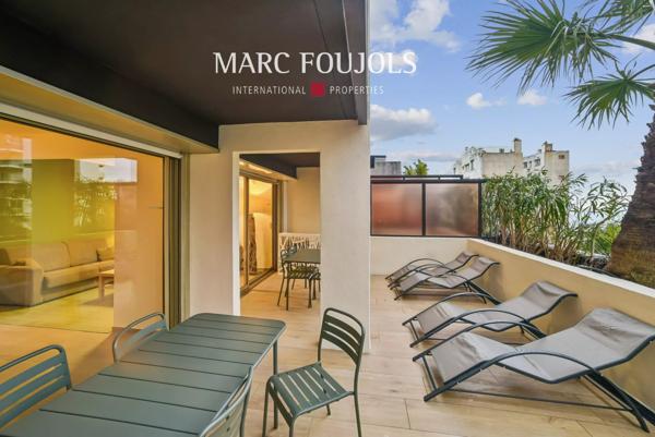 Juan-les-Pins – Appartement 3 pièces avec terrasse.