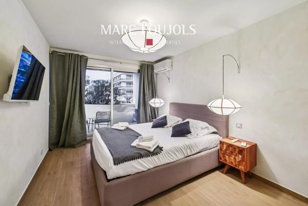 Juan-les-Pins – Appartement 3 pièces avec terrasse.