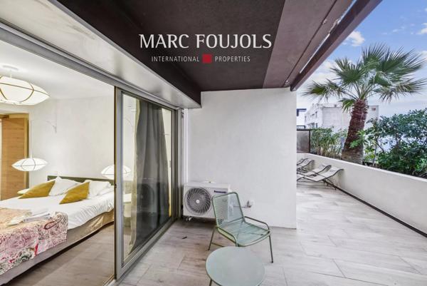 Juan-les-Pins – Appartement 3 pièces avec terrasse.