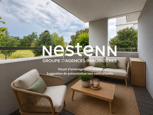 Appartement 3 Pièces avec 2 chambres, Double Terrasse Récent et Moderne Fort - 69500 BRON