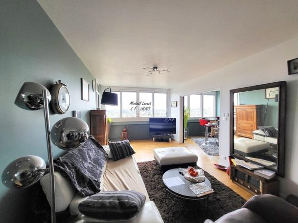 Appartement traversant T4 76m2 + garage