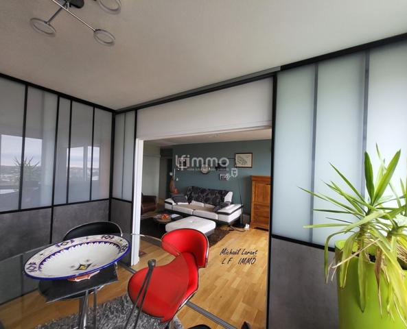 Appartement traversant T4 76m2 + garage