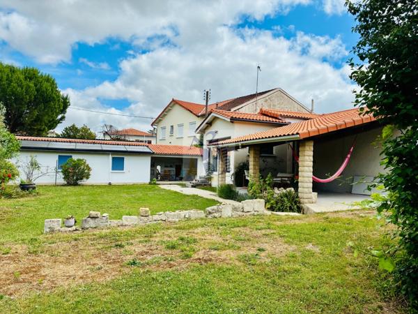 Vente maison L Isle D Espagnac (16340), 120.00m² avec 5 pièce(s) dont 3 chambre(s) sur 2800.00m² de terrain. Agence Allard Brimeaud