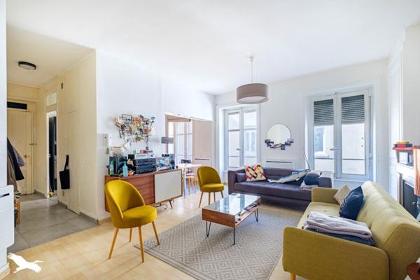 Appartement à vendre 262 400 € Lyon 07 2 p 61,3 m² DPE D