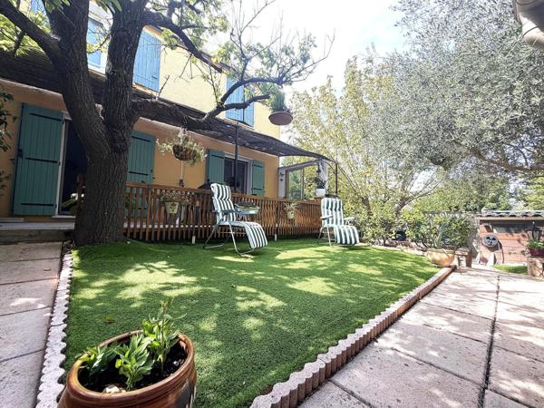 La Roque, maison 107m², 3 ch avec jardin et garage