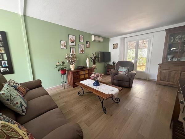 La Roque, maison 107m², 3 ch avec jardin et garage