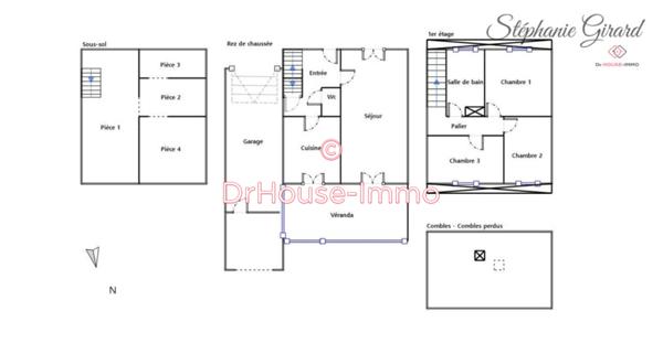 Maison à vendre 6 pièces de 100 m²
