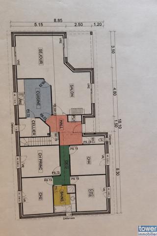 Maison
                                                                                                                                                                                                                                                                                                                        5 pièce(s)                                                                                                                                                                                                          4 chambre(s)                                                                                                                                                                                                          112  m²