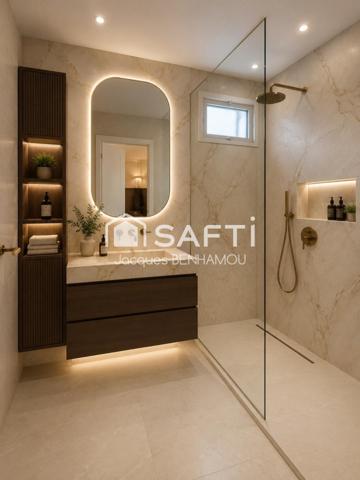 grand appartement - balcon - place privative